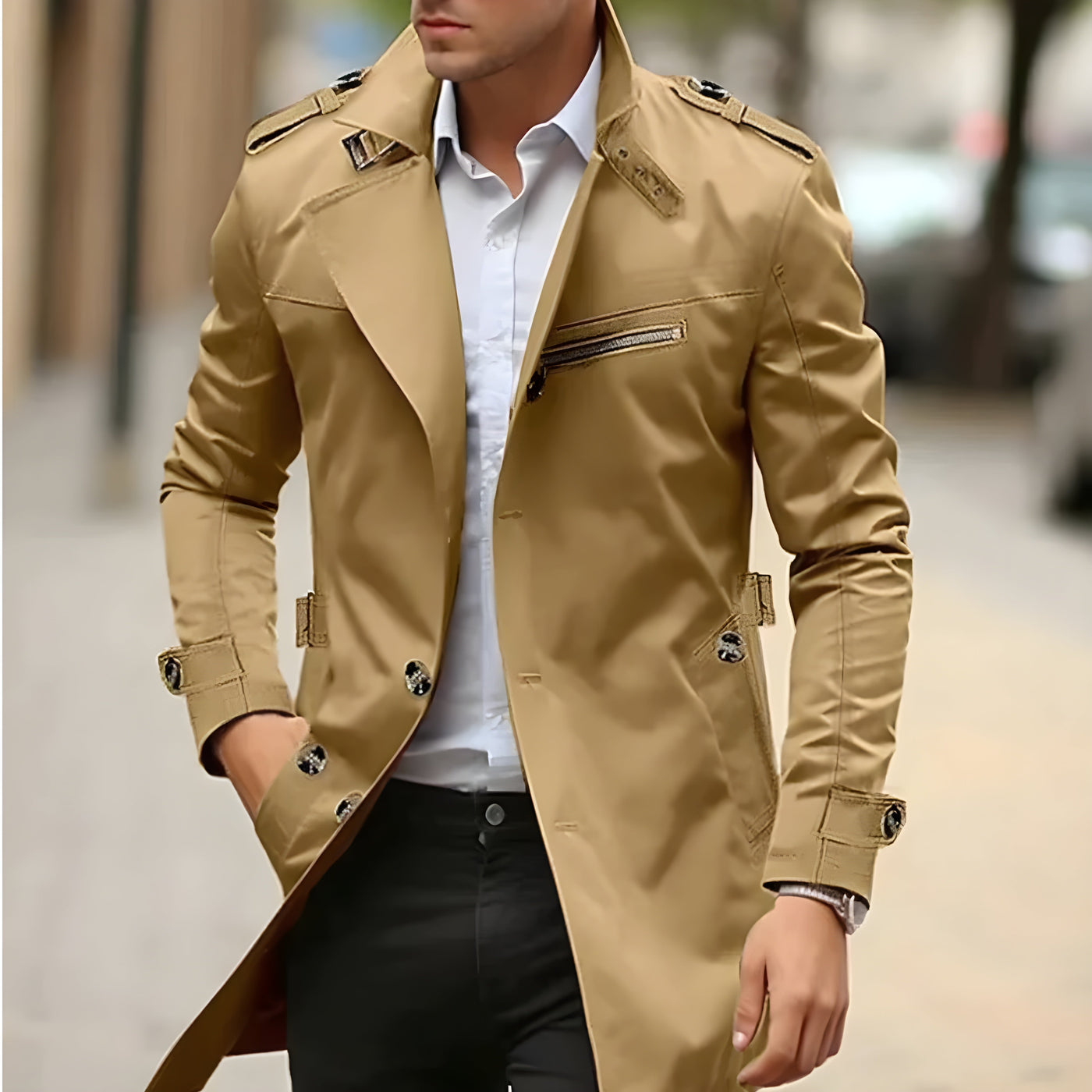 Donald™ | Klassisk Trenchcoat