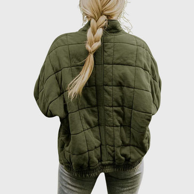 Josiane – Quiltet jakke i elegant oversized look